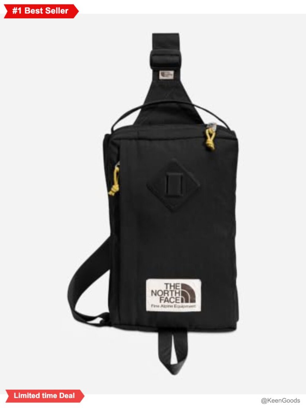 Vintage Style Water Repellent Nylon Sling Bag